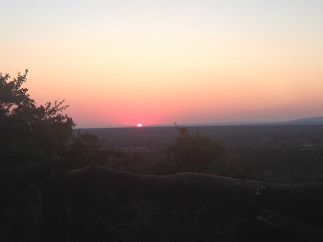 Sunset in the Bush