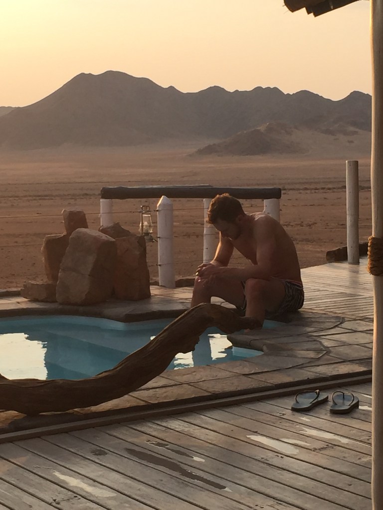 Loved the pool deck.. hottie in action